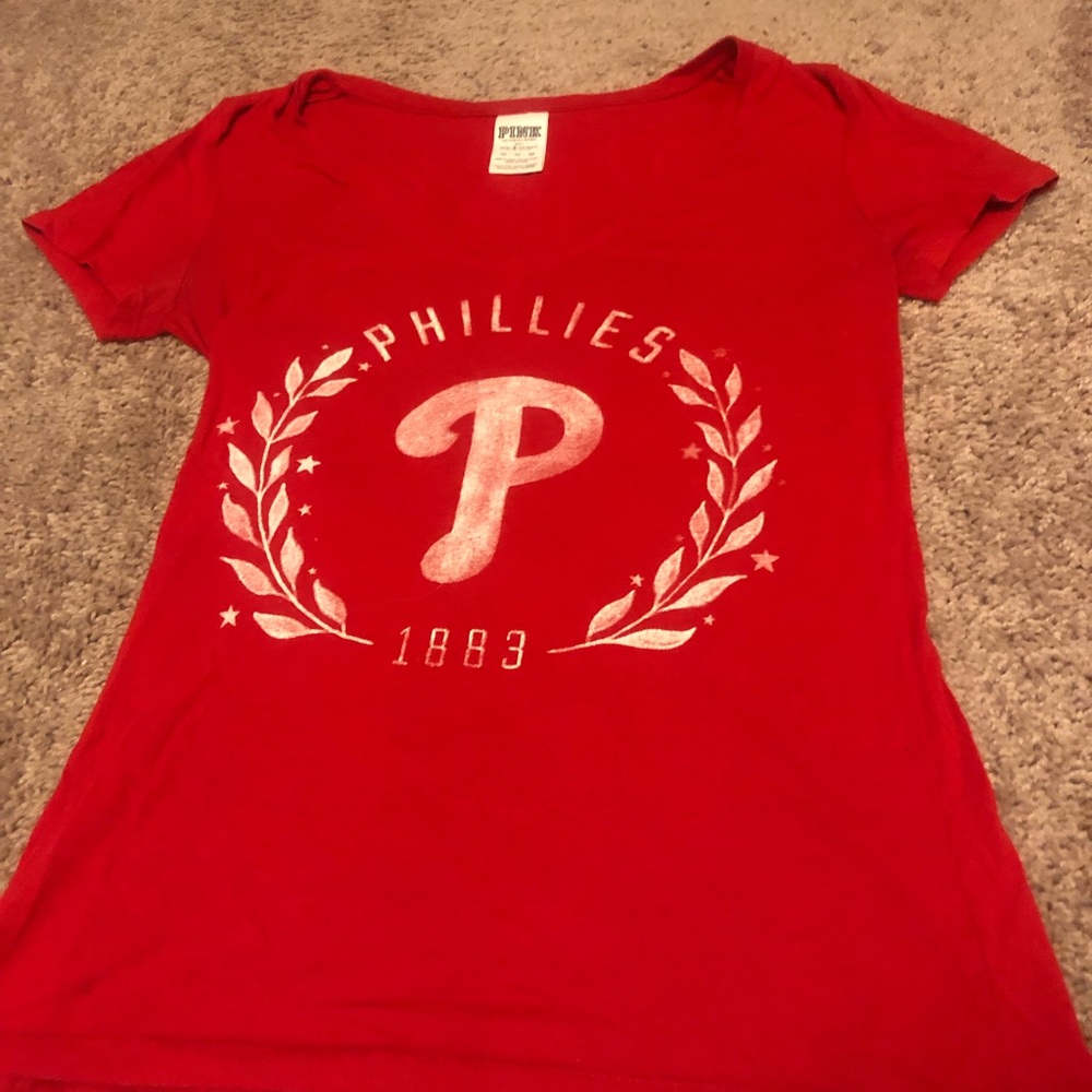 Pink Phillies shirt